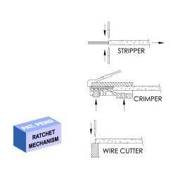 DL-686R Modular Crimping Tool